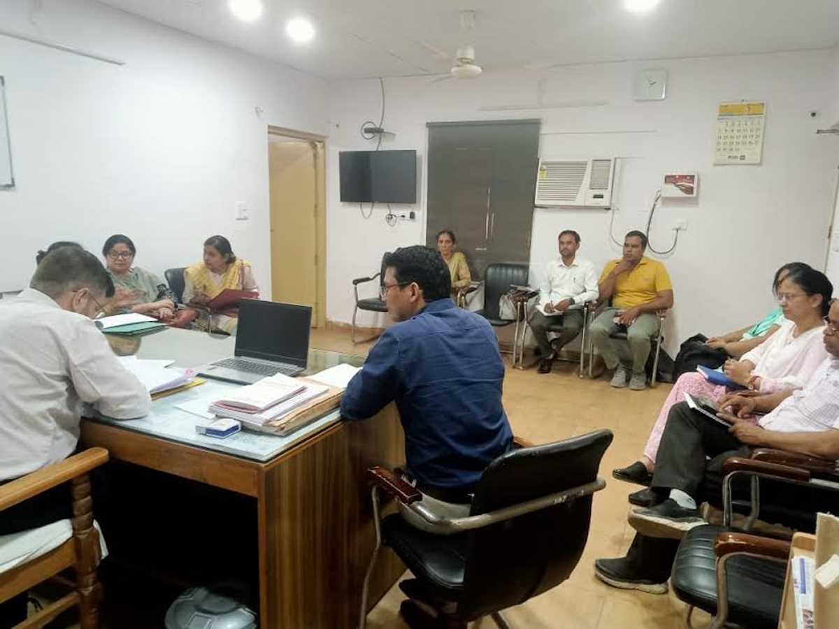 बेटी बचाओ बेटी पढ़ाओ योजना को लेकर जिला टास्क फोर्स समिति की बैठक